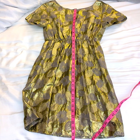 Metallic Gold Phillip Lim Dress - Picture 5 of 9